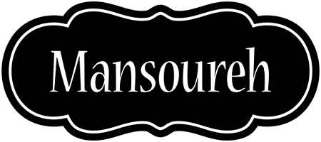 Mansoureh welcome logo