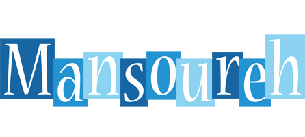 Mansoureh winter logo