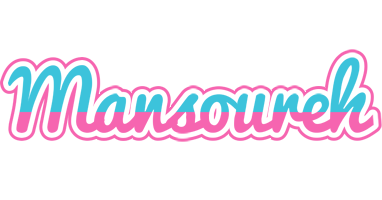 Mansoureh woman logo