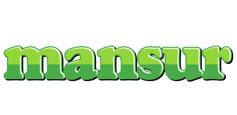 Mansur apple logo