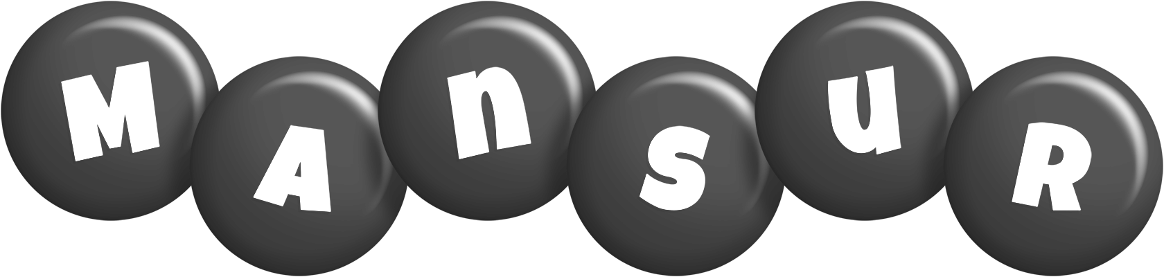 Mansur candy-black logo