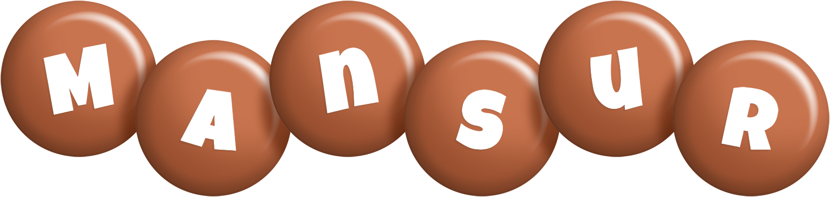 Mansur candy-brown logo