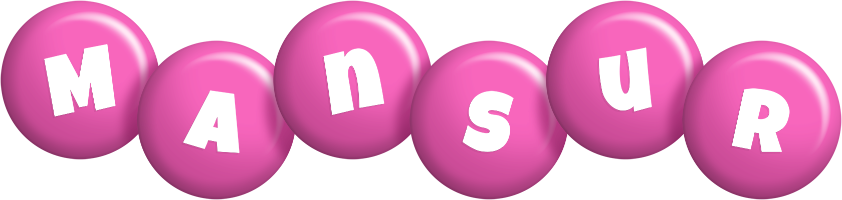 Mansur candy-pink logo