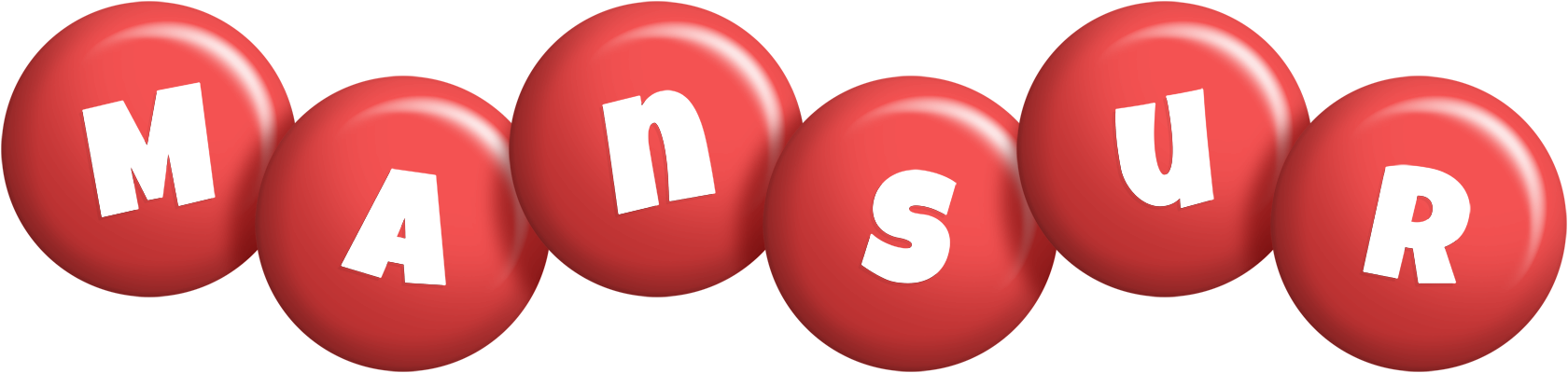 Mansur candy-red logo