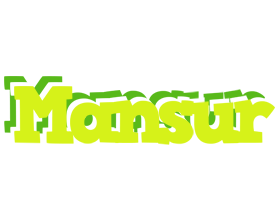 Mansur citrus logo