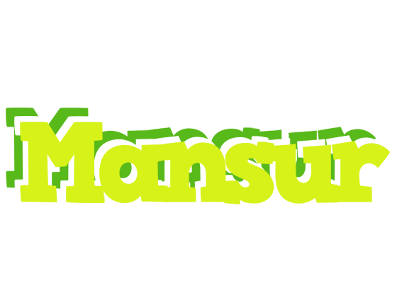 Mansur citrus logo