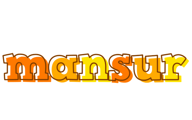 Mansur desert logo