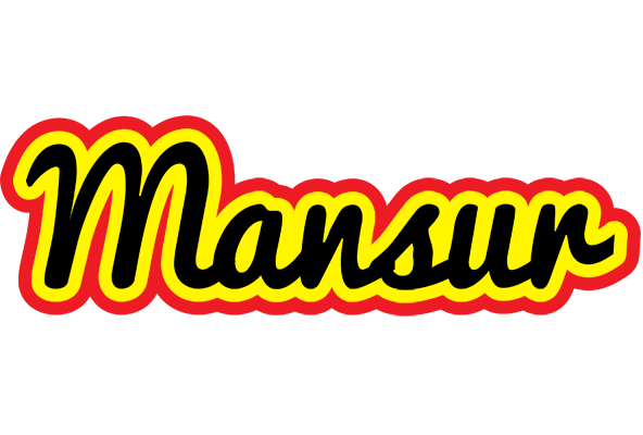 Mansur flaming logo