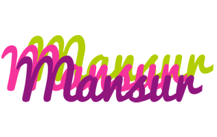 Mansur flowers logo