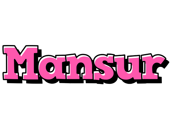 Mansur girlish logo