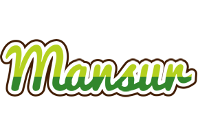 Mansur golfing logo