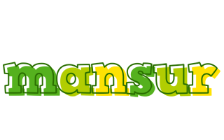 Mansur juice logo