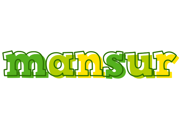 Mansur juice logo