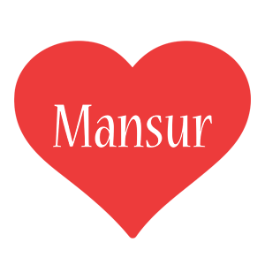 Mansur love logo