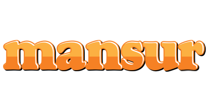 Mansur orange logo