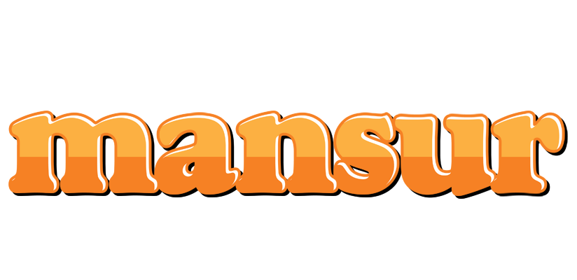 Mansur orange logo