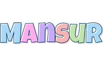 Mansur pastel logo