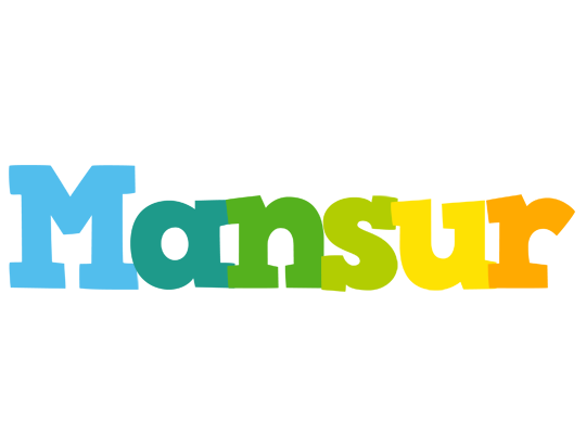 Mansur rainbows logo
