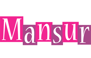 Mansur whine logo