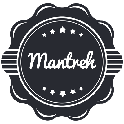 Mantreh badge logo