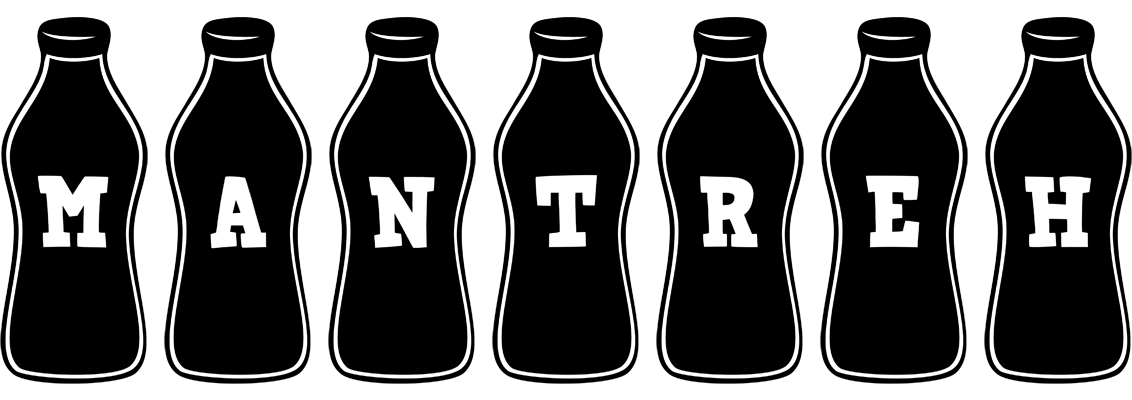 Mantreh bottle logo