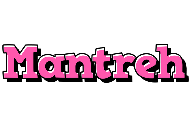 Mantreh girlish logo
