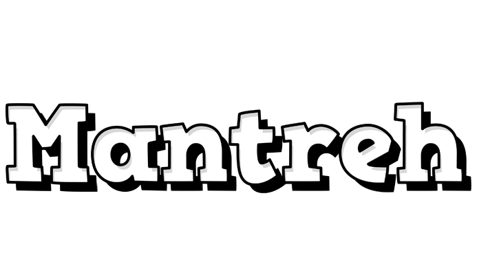 Mantreh snowing logo