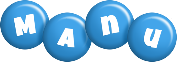 Manu candy-blue logo