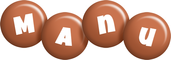Manu candy-brown logo