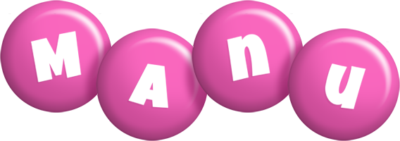 Manu candy-pink logo