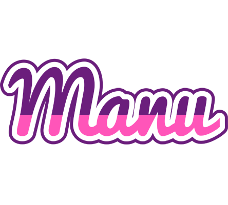 Manu cheerful logo