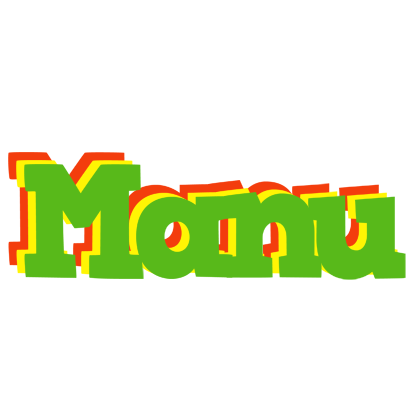 Manu crocodile logo