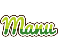 Manu golfing logo