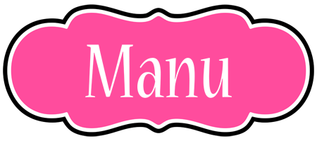 Manu invitation logo