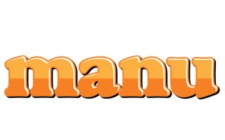 Manu orange logo