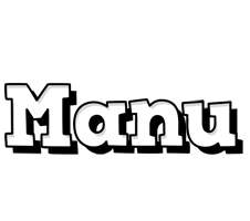 Manu snowing logo