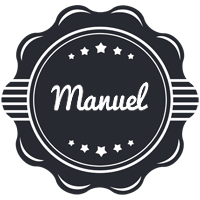 Manuel badge logo