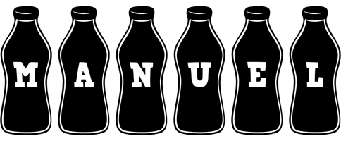 Manuel bottle logo