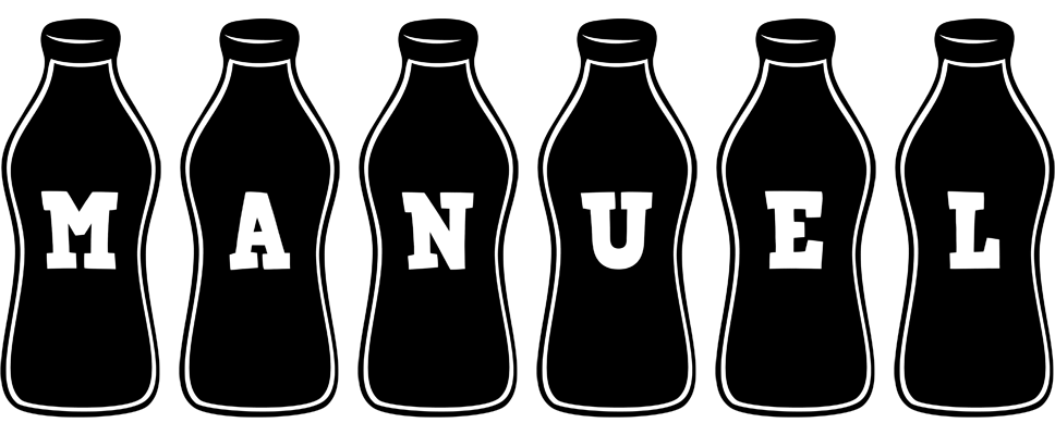 Manuel bottle logo