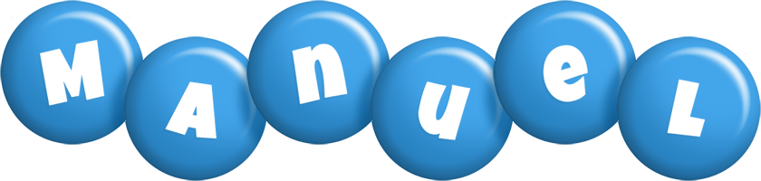 Manuel candy-blue logo