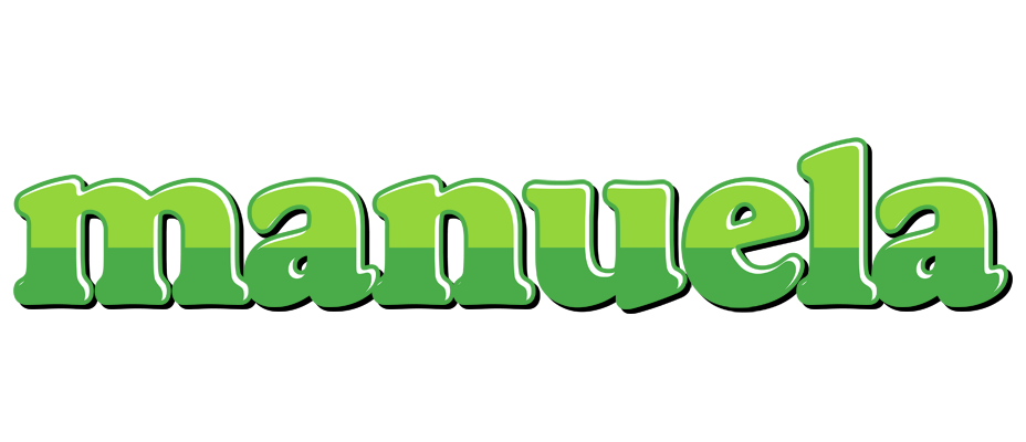 Manuela apple logo