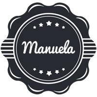Manuela badge logo