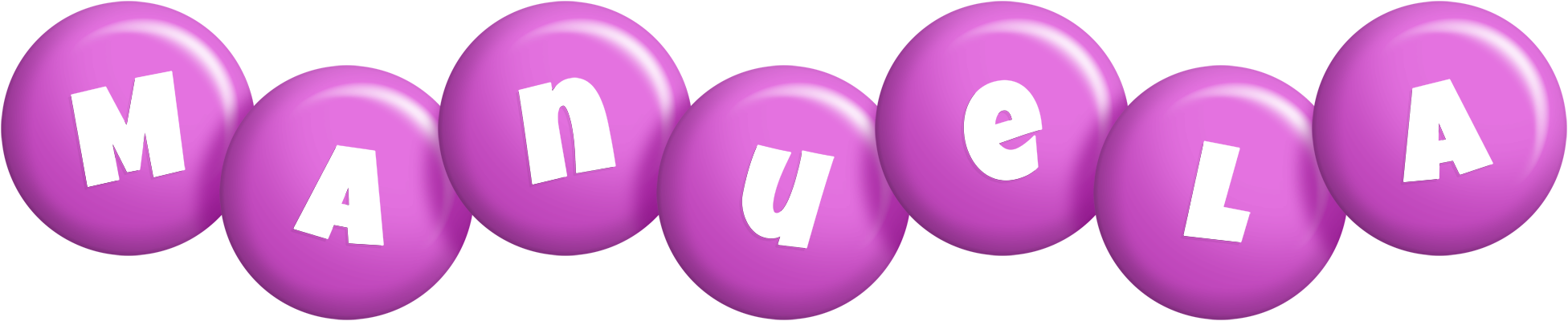 Manuela candy-purple logo