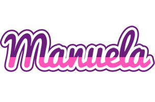 Manuela cheerful logo