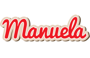 Manuela chocolate logo