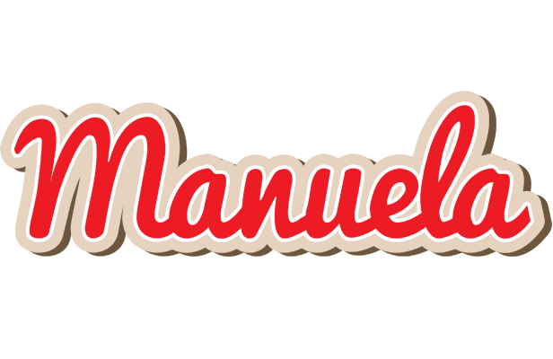 Manuela chocolate logo