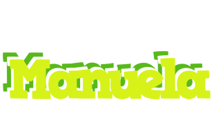 Manuela citrus logo