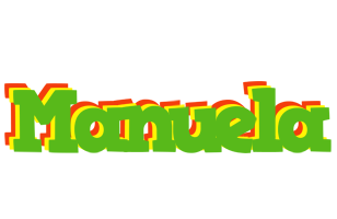 Manuela crocodile logo