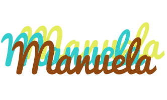 Manuela cupcake logo