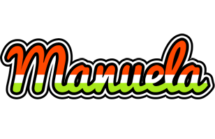 Manuela exotic logo
